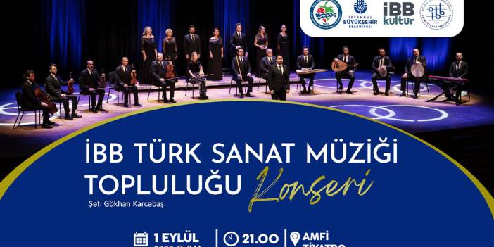 Amfi Tiyatro Yaz Etkinlikleri İBB konseri ile son buluyor