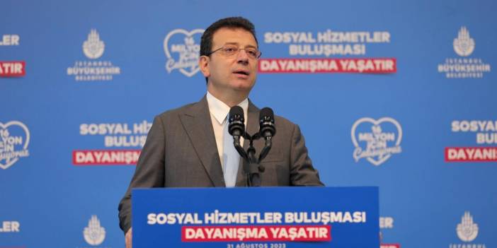 İmamoğlu: Ekonomik krizin sorumlusu siyasal iktidar