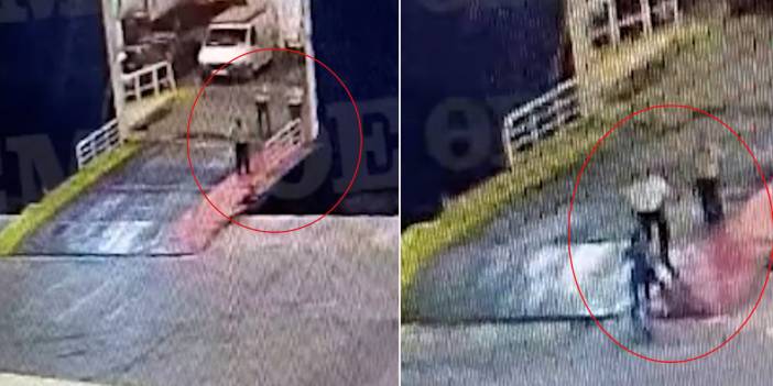 Yunanistan'da göz göre göre facia: Feribota son anda bindi görevli ölüme itti