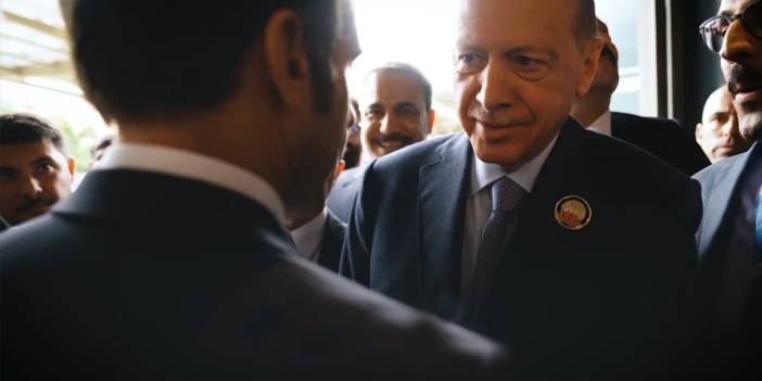 G20 zirvesinde Erdoğan ve Macron arasında gülümseten anlar: Hani gelecektin?
