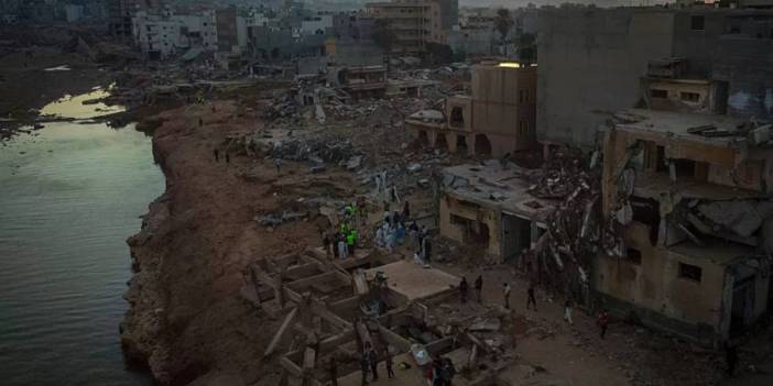 Libya'daki sel felaketi: 24 ülkeden 59 uçak ve 6 gemi yardım ulaştırdı