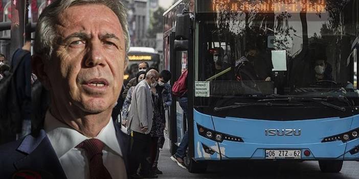 Yavaş'tan özel halk otobüsleri için sert tepki: Trafikten men edilecekler