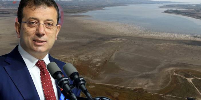 Barajlar boşaldı, İmamoğlu'ndan açıklama geldi: Bu sene susuzluk olmayacak