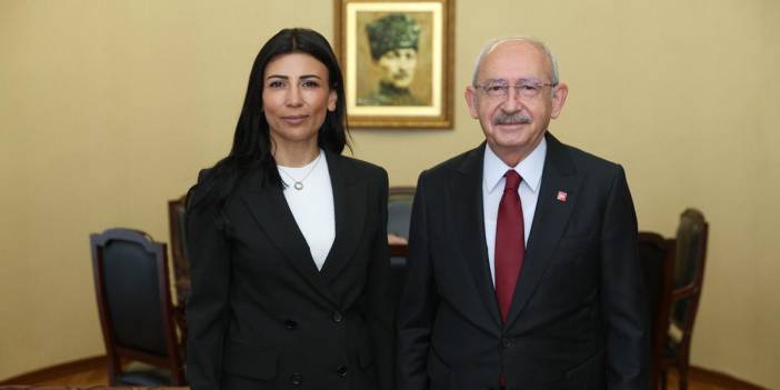 KKTC Meclis Başkan Yardımcısı Fazilet Özdenefe, Kılıçdaroğlu'nu ziyaret etti