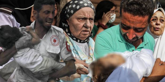 Kan kusan İsrail'in bombaları en çok kadınları ve çocukları vurdu