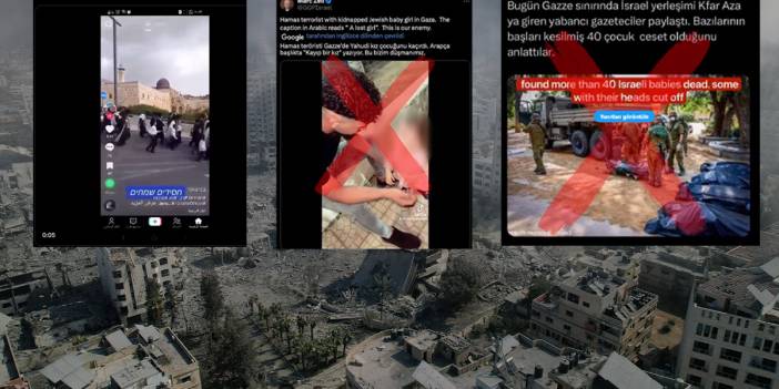 Araştırmalar Filistin-İsrail savaşındaki dezenformasyonu ortaya çıkardı