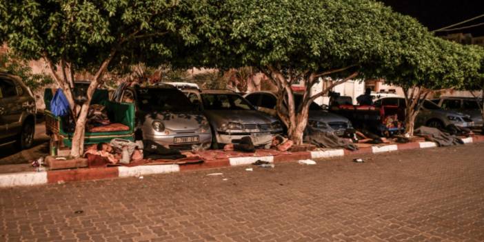 Zulümden kaçan Filistinliler Şifa Hastanesi'ne sığındı