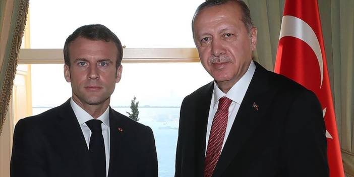 Erdoğan'ın 'Filistin' diplomasisi sürüyor: Macron ile görüştü