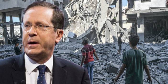 İsrail Cumhurbaşkanı Gazze'deki sivil ölümlerini sorulmasına tepki gösterdi