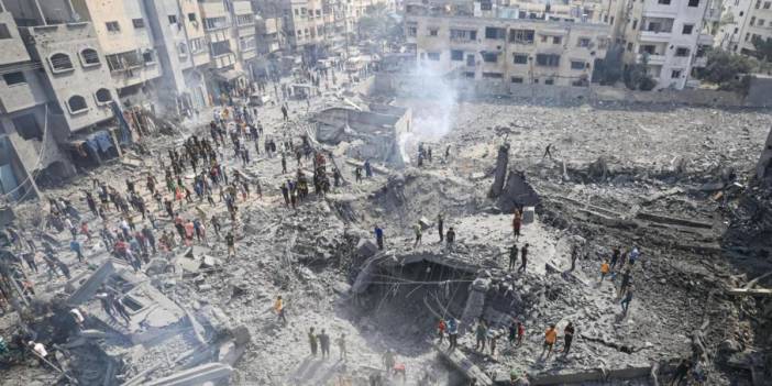 İsrail tehdit etmişti... Gazze'de büyük göç başladı