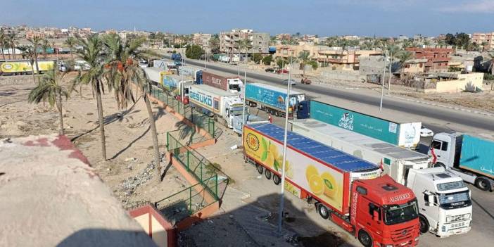 İsrail, Mısır refah kapısını açıyor: Gazze yardımları bomba tehdidi altında