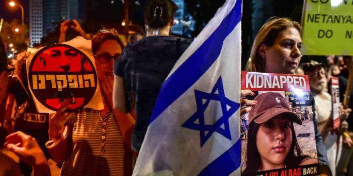 İsrail'de Netanyahu'ya 'istifa' çağrısı: Çocuklarımızı eve getirin