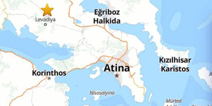 Yunanistan'da korkutan deprem | Son depremler