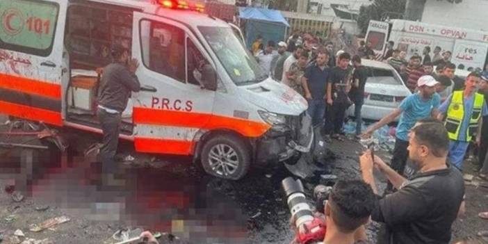 İsrail şimdi de çocuk hastanesini vurdu: Ölü ve yaralılar var