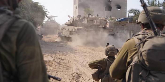 İsrail’den Gazze'de silah depolarını böyle hedef aldı!