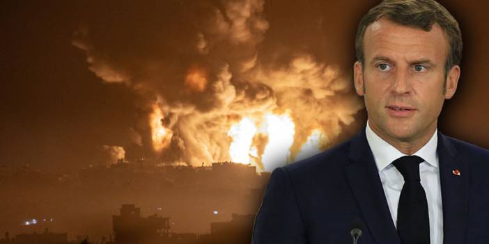 Macron’dan İsrail’e ateşkes çağrısı: Bombalamayı hemen durdurun