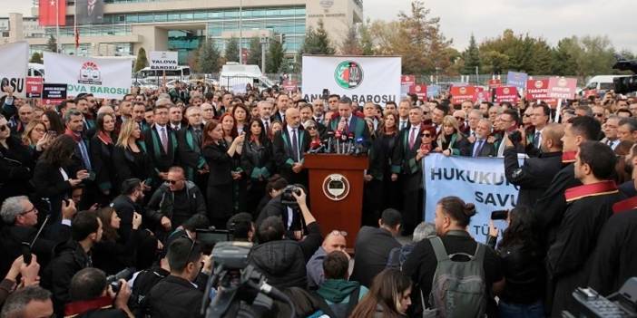 81 barodan açıklama: Anayasal sisteme saldırı