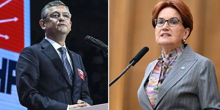 Özgür Özel ve Meral Akşener Ankara'da bir araya geliyor