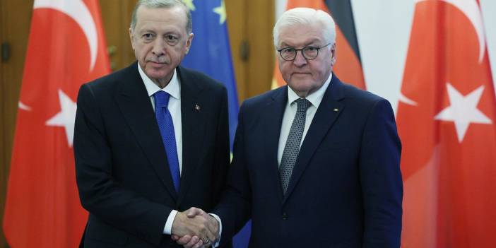 Erdoğan ve Steinmeier'den Gazze mesajı: İki devletli yapı kalıcı barışın tek çözümü