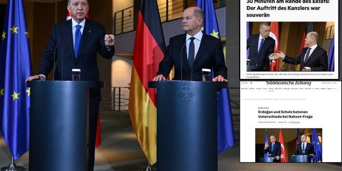 Alman medyasında Erdoğan’ın ziyareti: Skandalın kıyısında 30 dakika