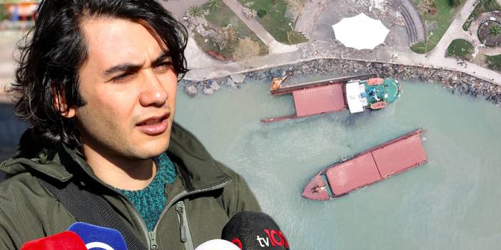 İkiye bölünen gemiden kurtulan personel o anları anlattı: 12 metre dalga vardı, kimse yardıma gelemedi