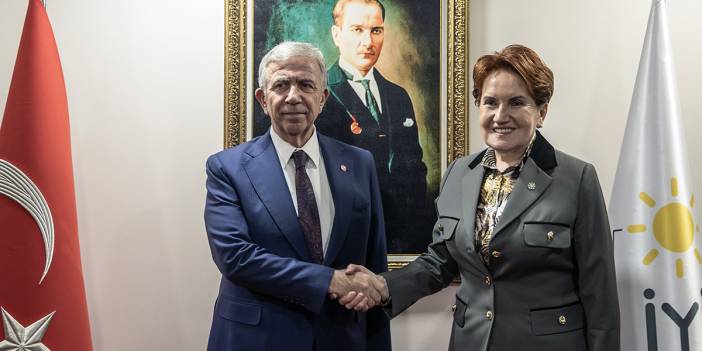 Mansur Yavaş'tan Akşener'e ziyaret