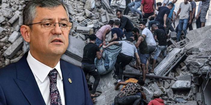 CHP lideri Özel'den 120 lidere Gazze için 'acil' çağrı
