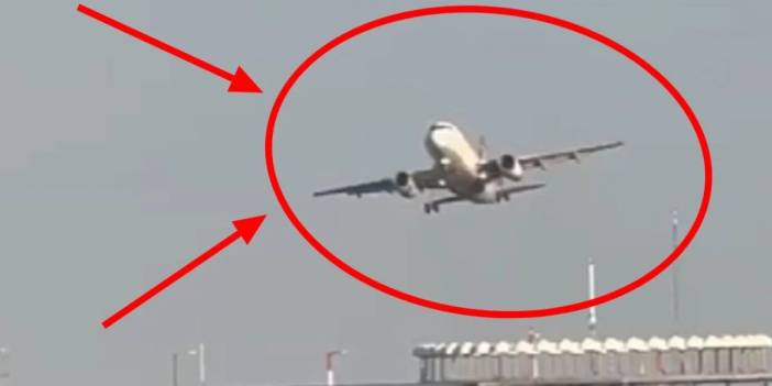 Ordu-Giresun Havalimanı'nı pas geçmişti! Uçak içinden yeni görüntüler geldi: Yolcuların panik hali kamerada