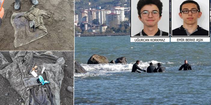 Arama çalışmalarında dördüncü gün: Denizde kaybolan öğrencilere ait eşyalar bulundu