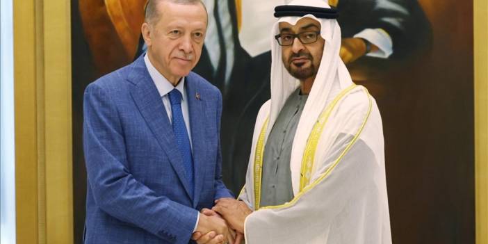 Erdoğan Al Nahyan'la görüştü