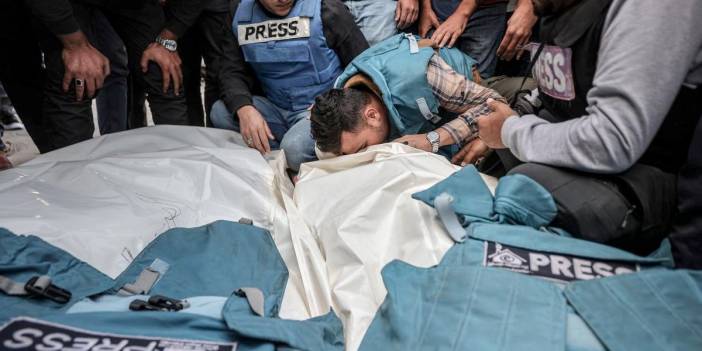 Gazze'de ölen gazetecilerin sayısı 99'a yükseldi
