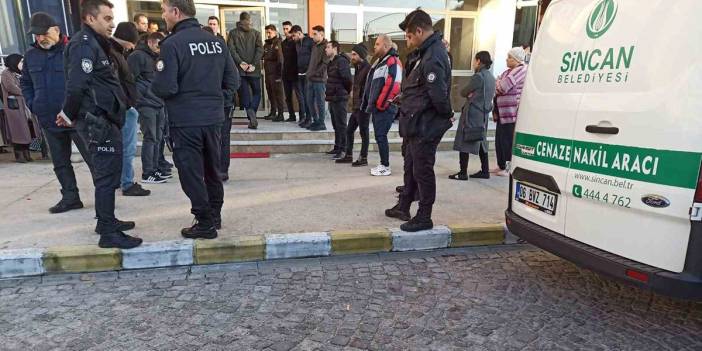 Ankara'da kadın cinayeti! Eşini katleden bekçi intihar etti