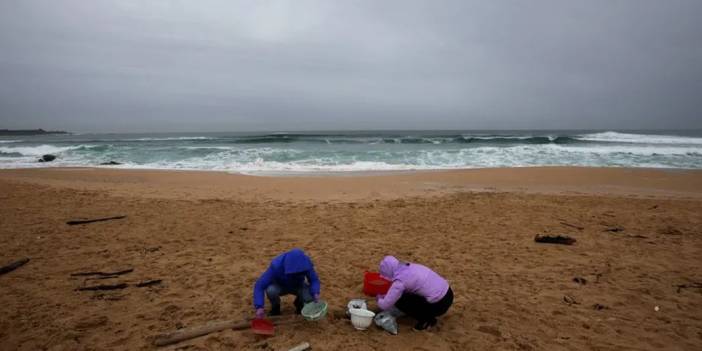 İspanya'da milyonlarca plastik atık kıyıya vurdu
