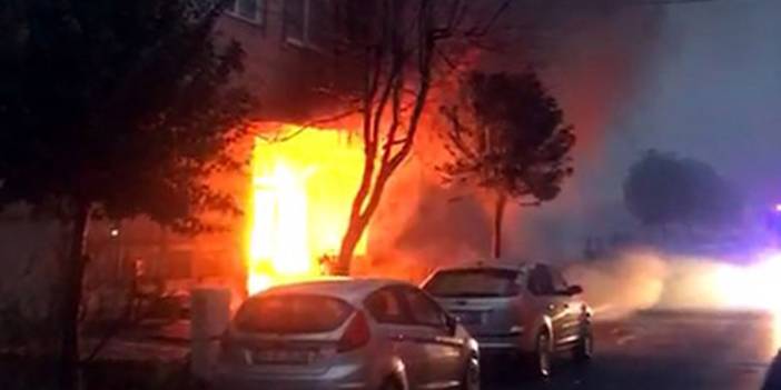 İstanbul'da elektrikli bisiklet atölyesinde yangın