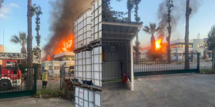 İzmir'de parfüm fabrikasında yangın: Ölü ve yaralılar var