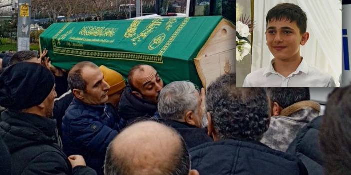 14 yaşındaki Arda Tonbul'un cenazesi toprağa verildi