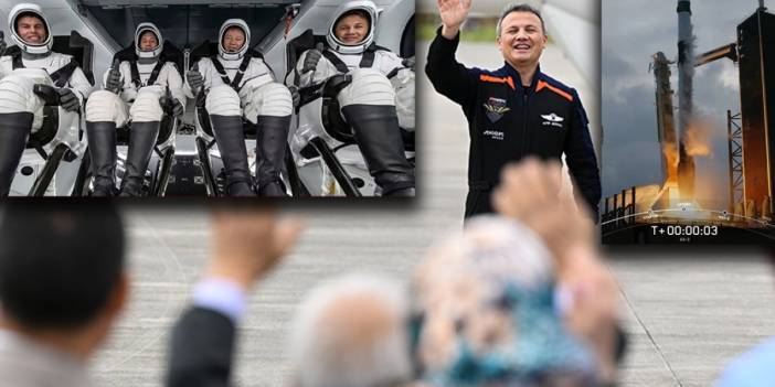 İlk Türk Astronot Alper Gezeravcı uzayda
