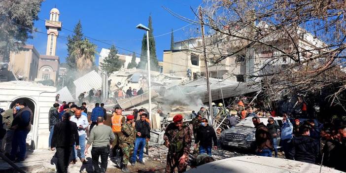 İsrail'in Şam'a saldırısında dört İran Devrim Muhafızı öldü