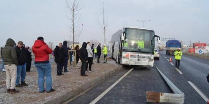 Yine yolcu otobüsü yine kaza! Şoför ehliyetsiz çıktı