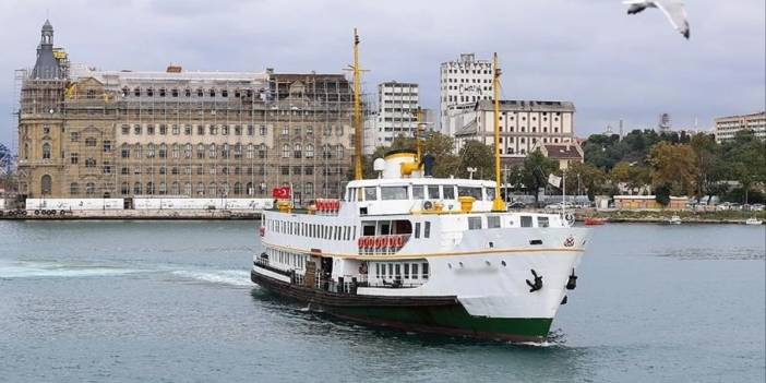 İstanbul'da vapur seferleri iptal