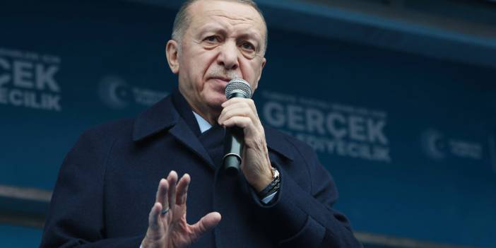 Cumhurbaşkanı Erdoğan yerel seçimi işaret etti: Biz yoksak doğal gaz yok