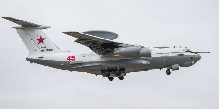 Ukrayna Hava Kuvvetleri Rus A-50 uçağını düşürdü