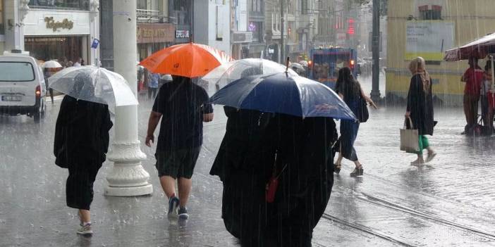 Meteoroloji'den 10 kente uyarı: Sağanak yağış geliyor