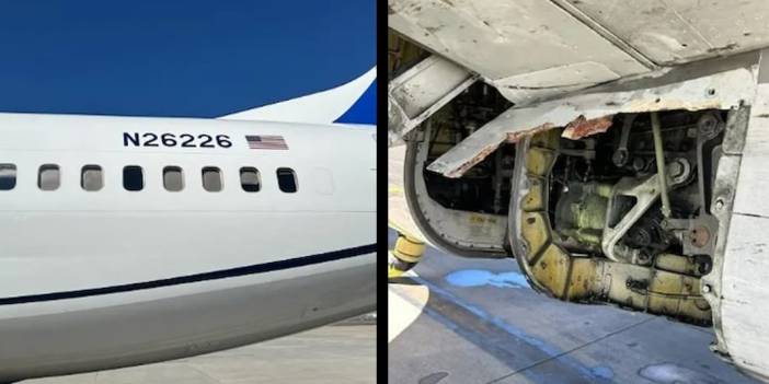 ABD havacılık devi Boeing'de skandallar bitmiyor: Bu kez uçağın dış paneli kayboldu