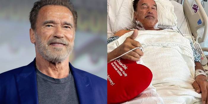 Arnold Schwarzenegger'a kalp pili takıldı: Biraz daha makine oldum