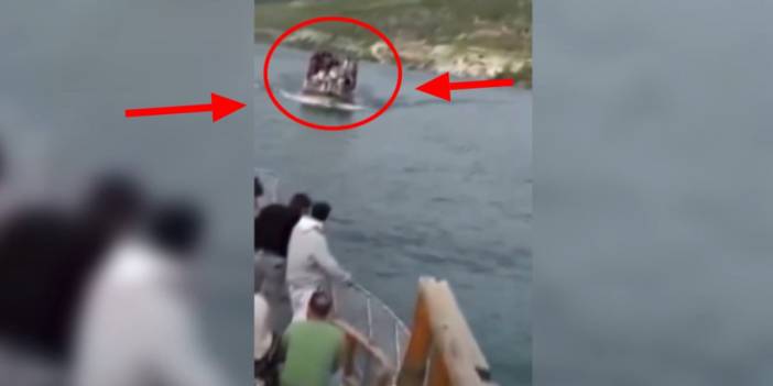 Ünlü turizm noktasında kaza! İki tekne kafa kafaya çarpıştı: Panik anları kamerada