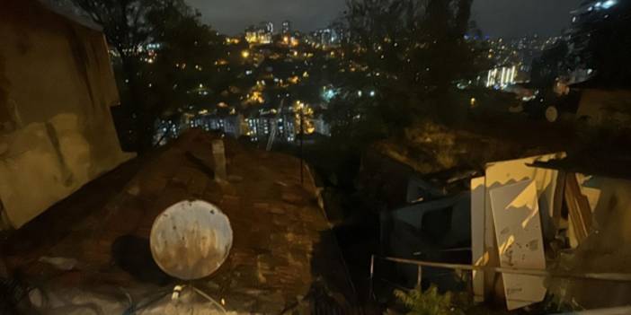 İstanbul'da toprak kayması: 70 kişi tahliye edildi