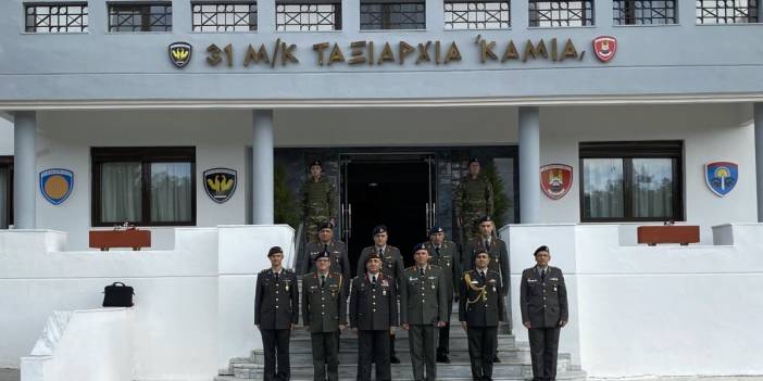 Türk askeri heyeti Yunanistan'ı ziyaret etti