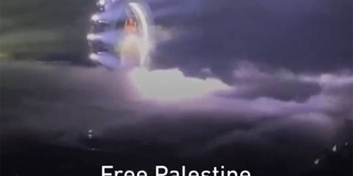 Eden Golan sahnesi "Özgür Filistin" sloganlarıyla bölündü! Eurovision'da İsrail protestosu