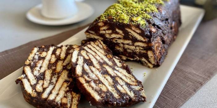 Misafiriniz gelmeden şipşak hazır! Mozaik pasta tarifi... Sadece 10 dakikada! Bunun tadı başka yerde yok